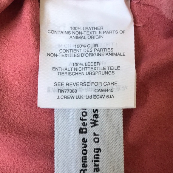 J Crew Suede Salmon Short Sleeve Top 8? - Picture 8 of 10